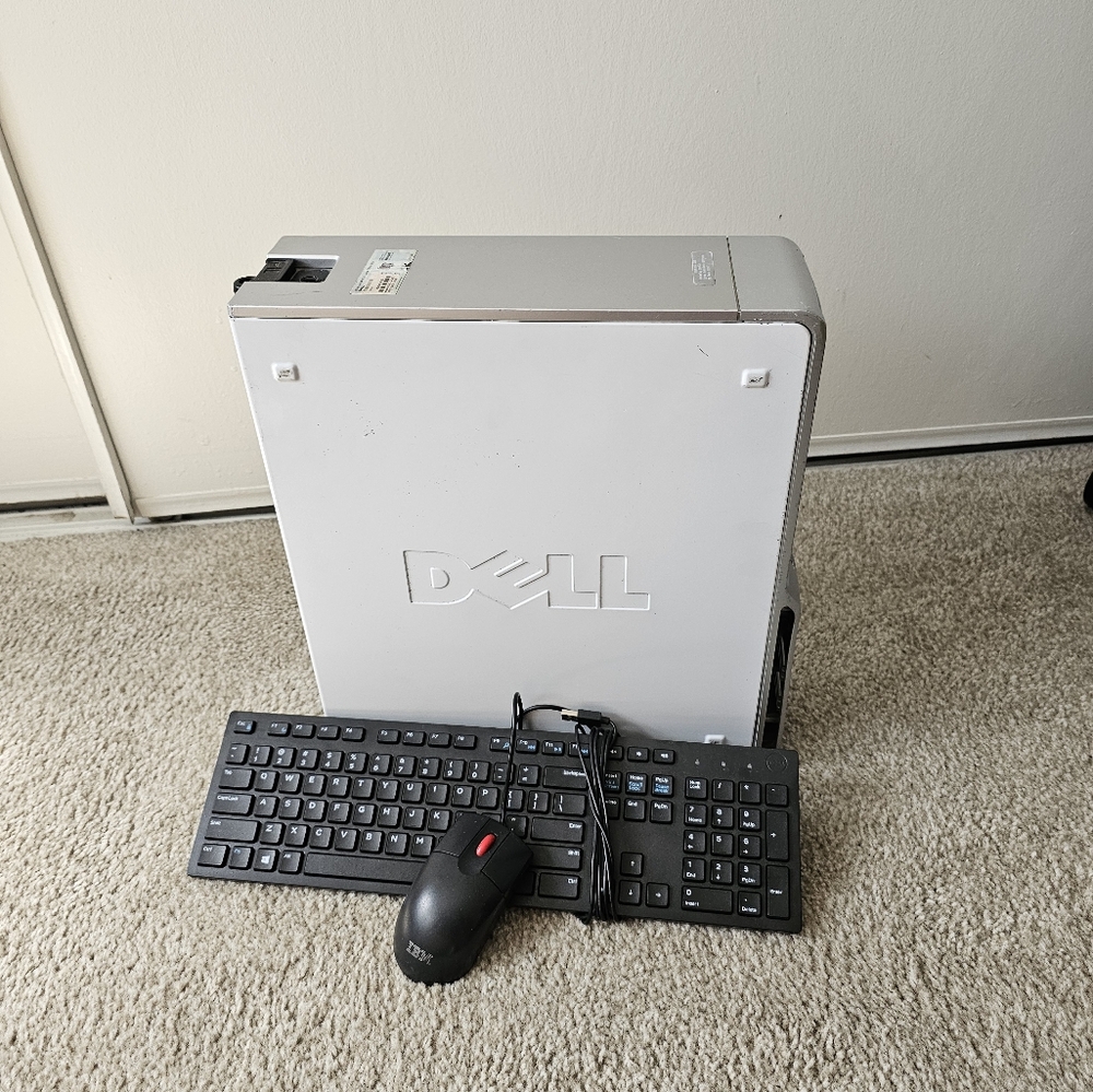 Dell Silver and Black Laptop Keyboard Assembly